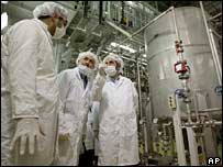 Instalação nuclear iraniana em Isfahan