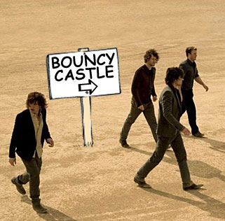 Take That's bouncy castle