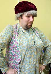 A Pepperpot - proud of her assets