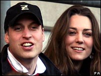 Kate Middleton e Príncipe William