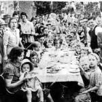 Village Children's Party Celebration May 1945 Frampton Cotterell.