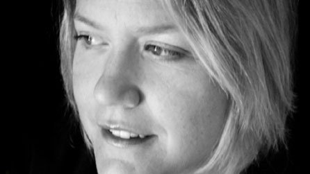 black and white photo of Tiffany Murray © Fritz Fryer