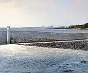 CGI showing how Sir George Bruce tunnelled down along the coal seam and beneath the sea bed