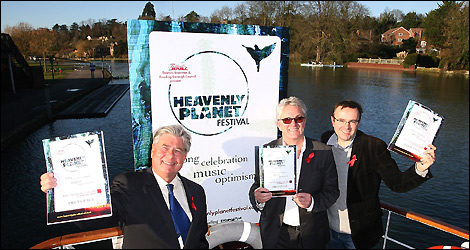 Organisers Brooman, Benn and Hoskin