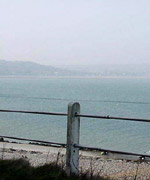 Golygfa ar draws y Mwmbwls