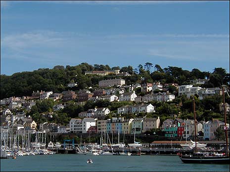Looking across the Dart to Kingswear