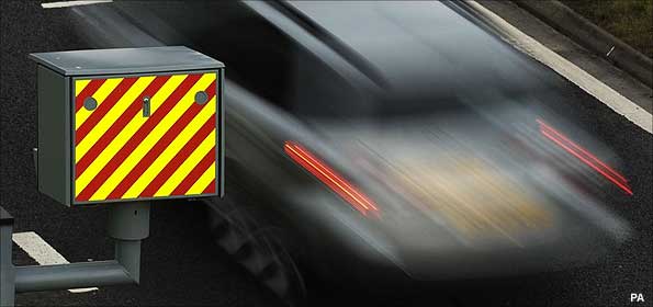 Speed cameras c/o PA and Danny Lawson