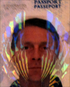 Andrew Gradon's passport photo