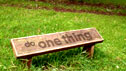 do one thing