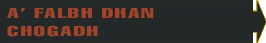 A' Falbh Dhan Chogadh 