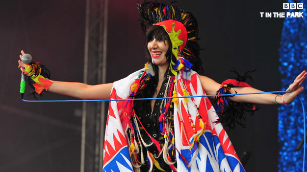 Yeah Yeah Yeahs at T in the Park 2009
