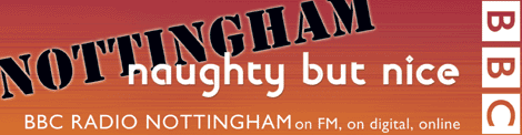 'Nottingham: Naughty but nice' car sticker slogan