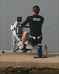 GB rowers spend two to three hours a week on the ergometer