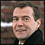 candidato do governo Dmitry Medvedev