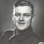 Photo of Jack Rickett as a signalman during World War II