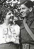 Photograph showing Nella and her younger son, Cliff