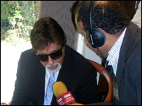 Hasan Patel with Amitabh Bachchan