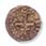 A silver penny from the reign of Cnut, Viking King of York c.900-905. Minted at York