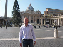 Stephen at the Vatican