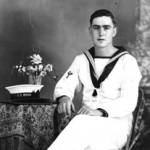 Early in my naval service. This photo was taken around 1937