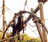 Photograph for stage 2 - joining two half ribs at the crown