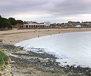 The beach on Barry Island