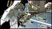 Astronauta na Estação Espacial Internacional. Foto: Nasa