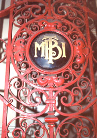 picture of the front gates of the Tech