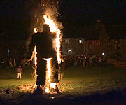 Burning of the Wicker Man, part of the Wigtown Book Festival held in May this year