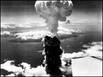 انفجار بمب اتمی در هيروشيما، 1945