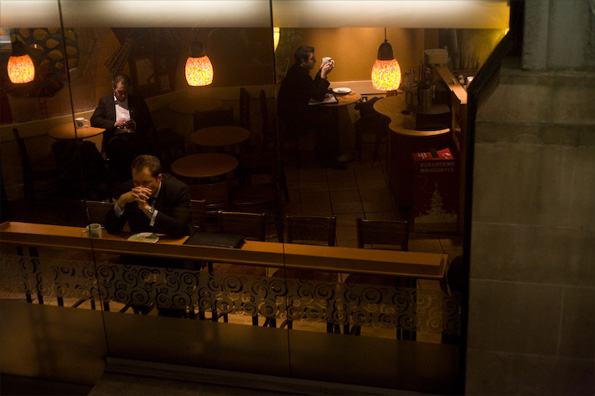 From the upper deck, 15 to Paddington