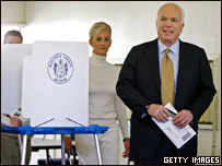 John McCain, candidato republicano à Casa Branca