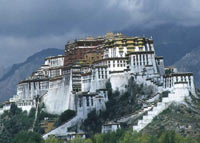 Potala Palace, Tibet: historical residence of the Dalai Lamas