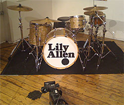Lily's drum kit