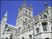 Gloucester Cathedral, taken by Anjie Winter