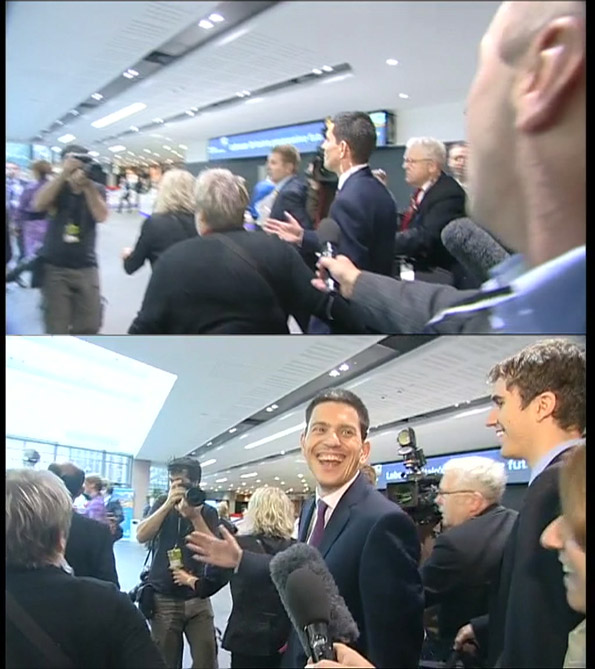 David Miliband - 'I'm on my way out'