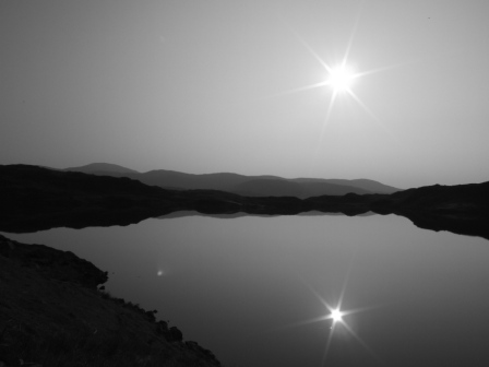 sunrise near Diriclet, Harris
