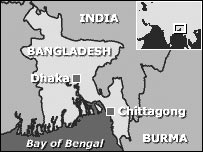 Bangladesh map