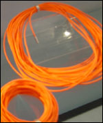 Flourescent necklaces