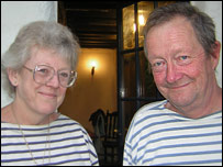 Expats: Peter and Josie Lambert in Preures