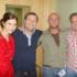 Dermot with Lisa Hannigan and band.