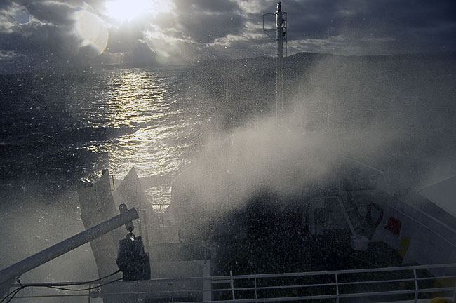 Crossing to Rothesay on Coruisk.