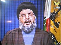 سید حسن نصرالله در تلویزیون