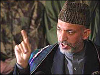 Afganistan Devlet Başkanı Hamid Karzai