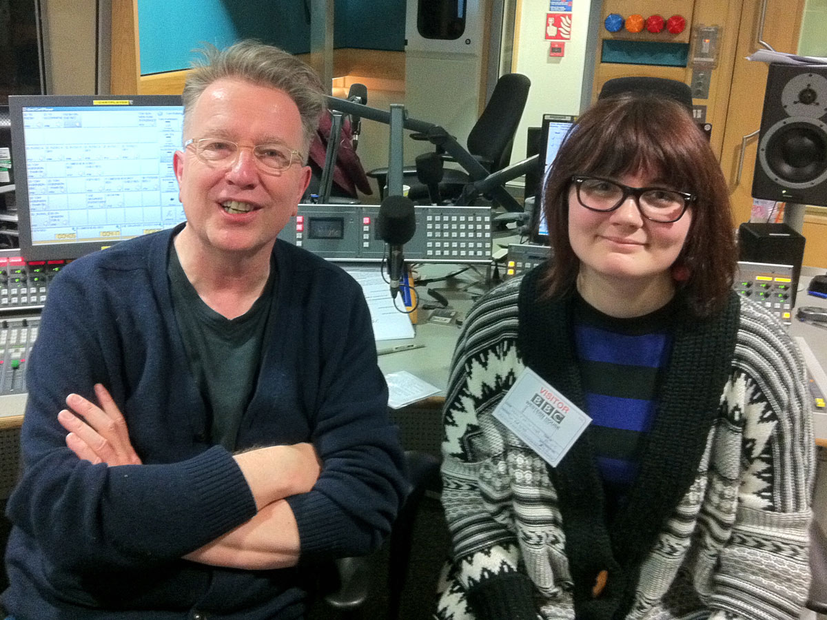 Tom Robinson with Holly McIntosh aka Mouse Deer
