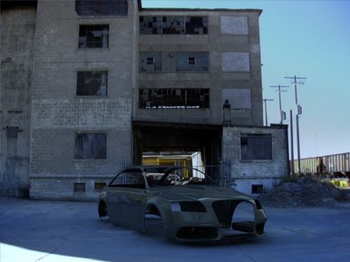 Audi S6 Quattro saloon 2007 Shell