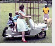 Kageha, Marguerite and mum Theresa