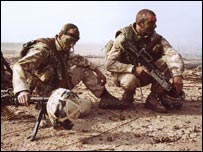 British soldiers in Iraq 2003