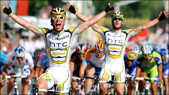 Mark Cavendish and Mark Renshaw