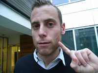 Charlie, sign name: take photo